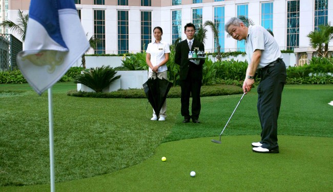 Mini golf at Venetian Macao | courtesy of Sands China