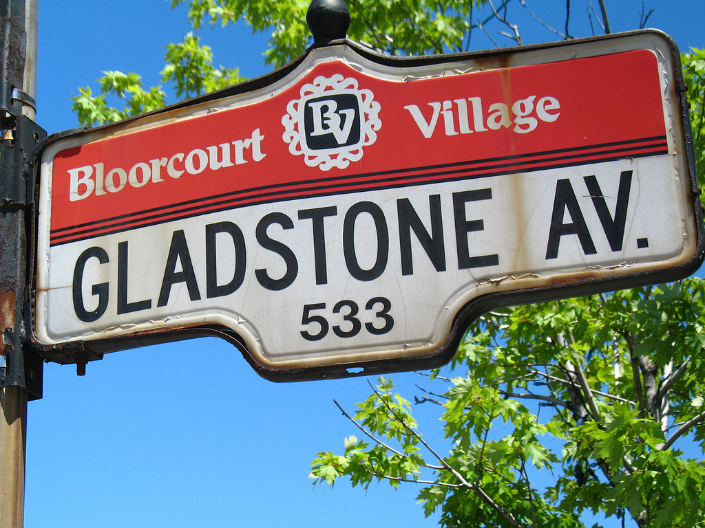 Bloorcourt Village street sign, Toronto | © Jamie/ Flickr