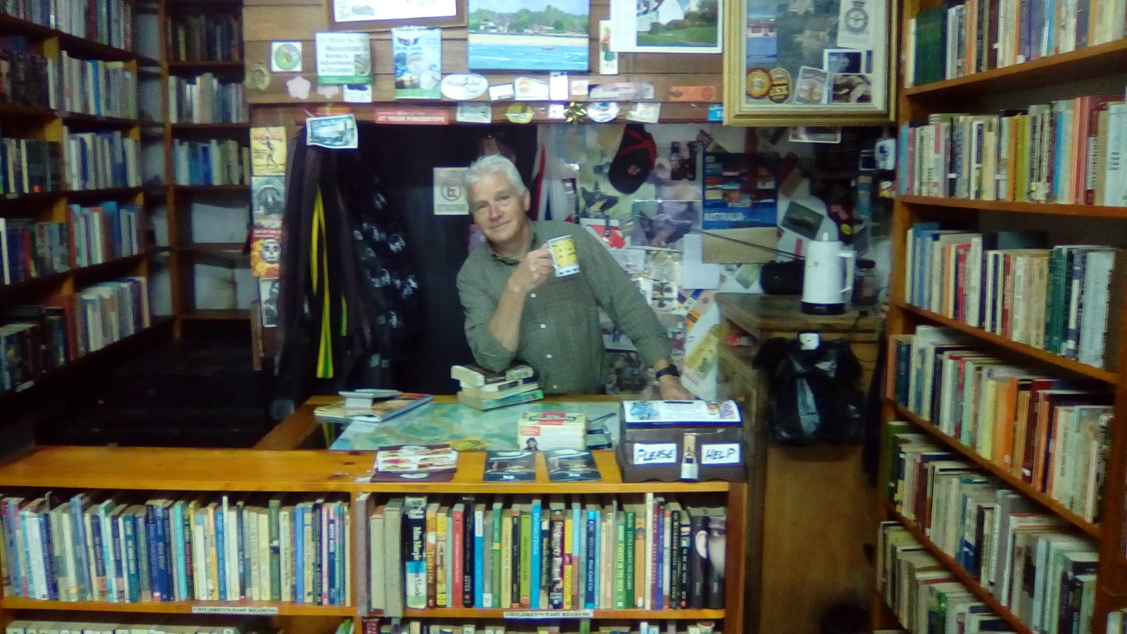 Mark Andrew Halton at the English Bookshop