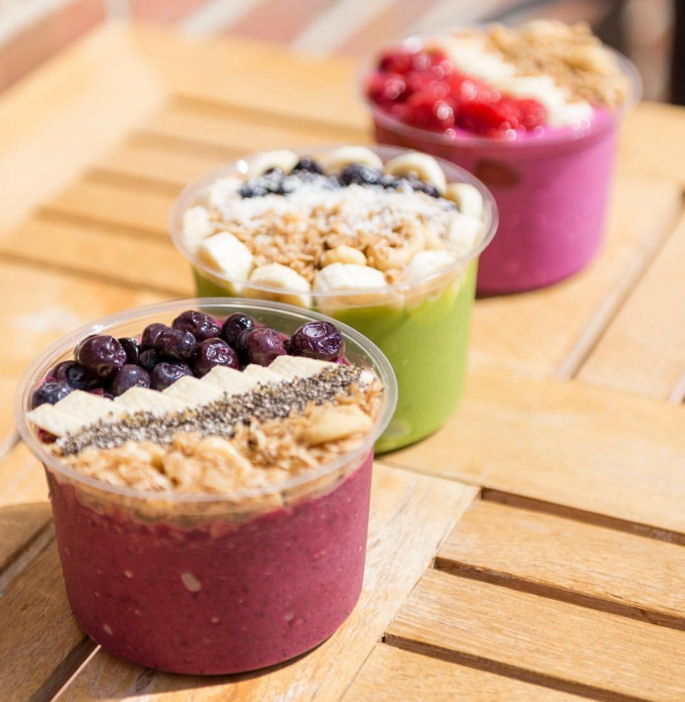 Smoothie Bowls Courtesy of The Juice Laundry 