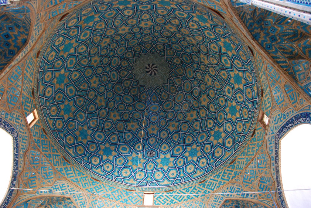 Starry dome of Yazd's Jameh Mosque | © Paul Keller / Flickr 