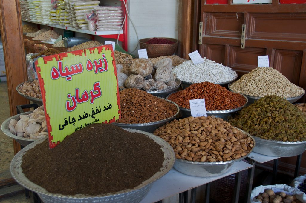 A spice vendor sells cumin, which Kerman is famous for | © A.Davey / Flickr