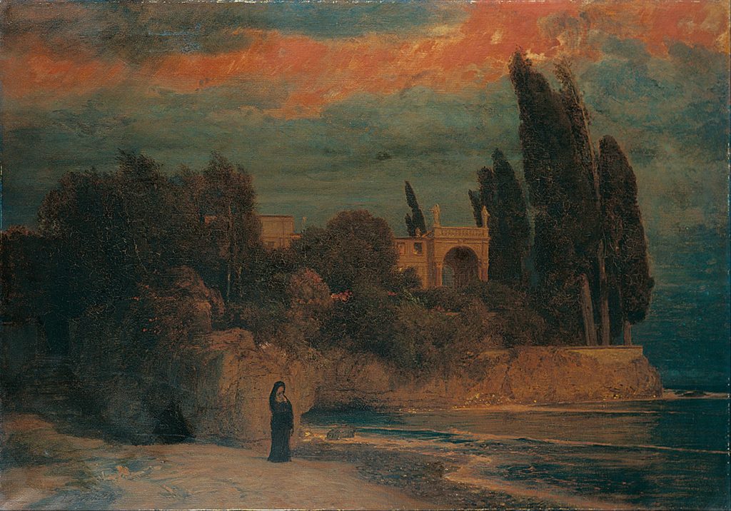 Villa by the Sea by Arnold Böcklin / Wikimedia Commons