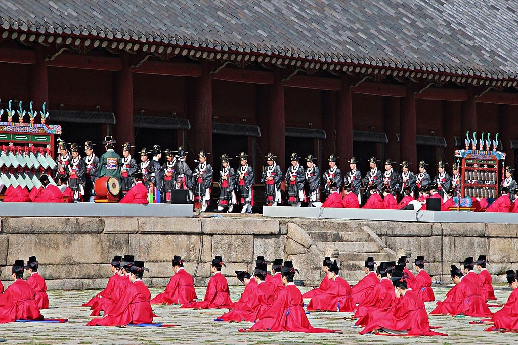 Royal Ancestral Memorial Rite of Joseon © Wikimedia