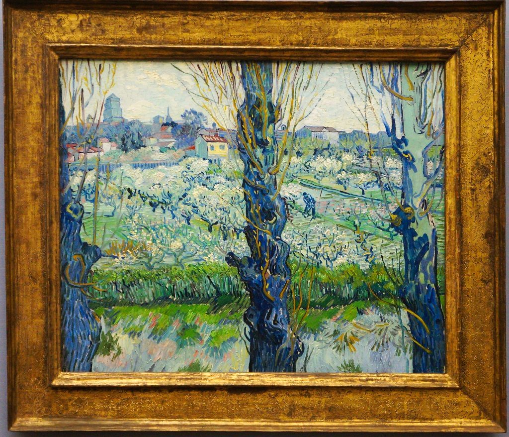 View of Arles, Flowering Orchards by Vincent Van Gogh | Pierre André / Wikimedia Commons