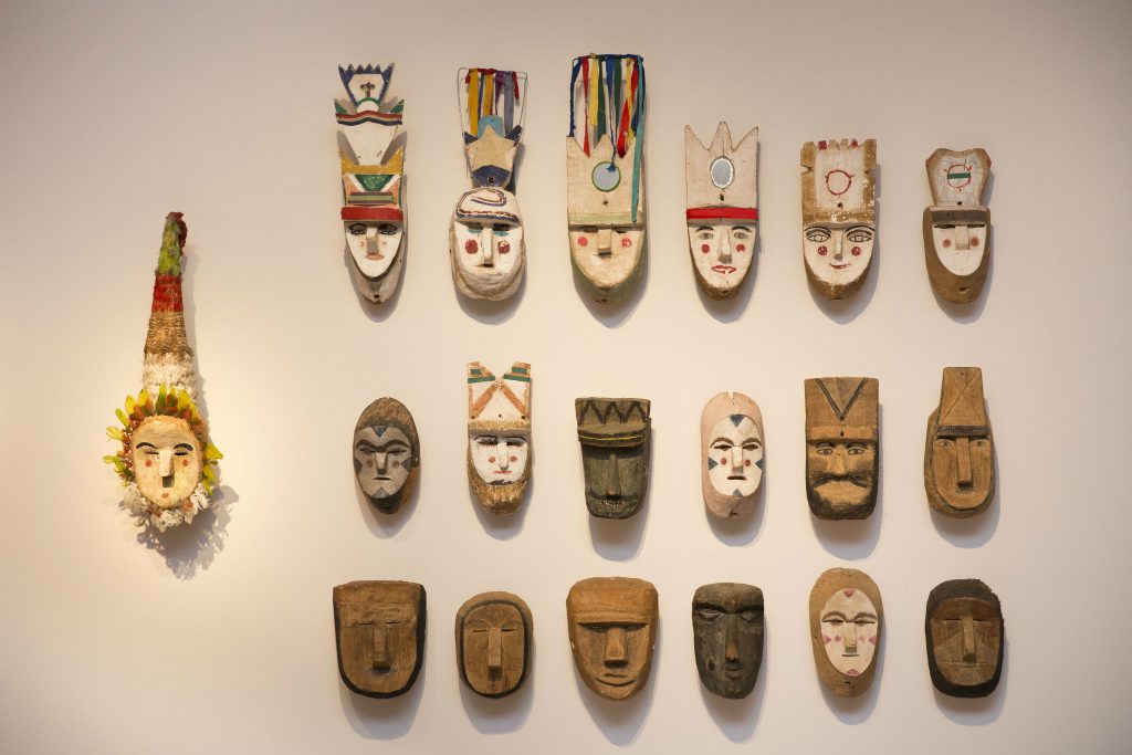 <a href="https://www.flickr.com/photos/culturaargentina/">Tribal masks | © MCNA/Flickr</a>