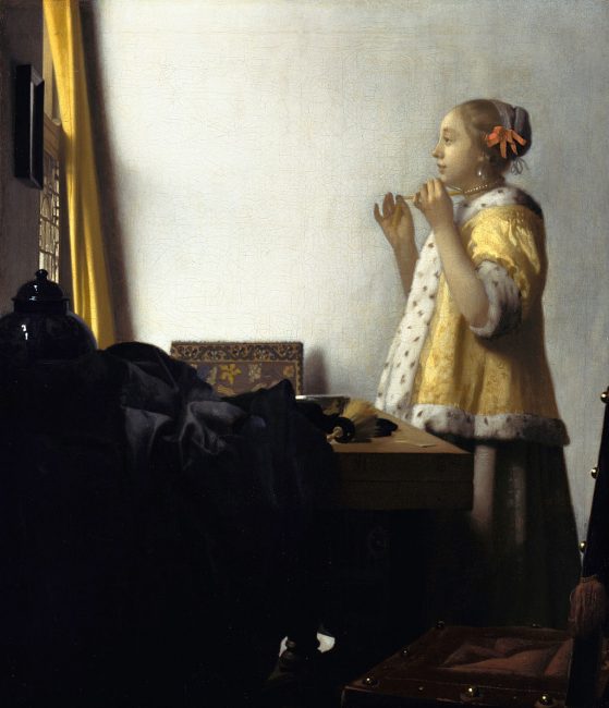 Woman with a Pearl Necklace | Jan Vermeer van Delft / Wikimedia Commons
