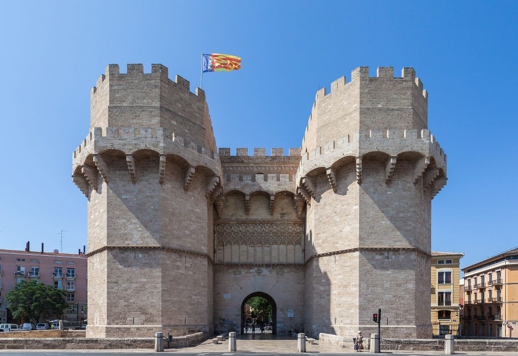 Puerta de los Serranos, Valencia | © Diego Delso/WikiCommons