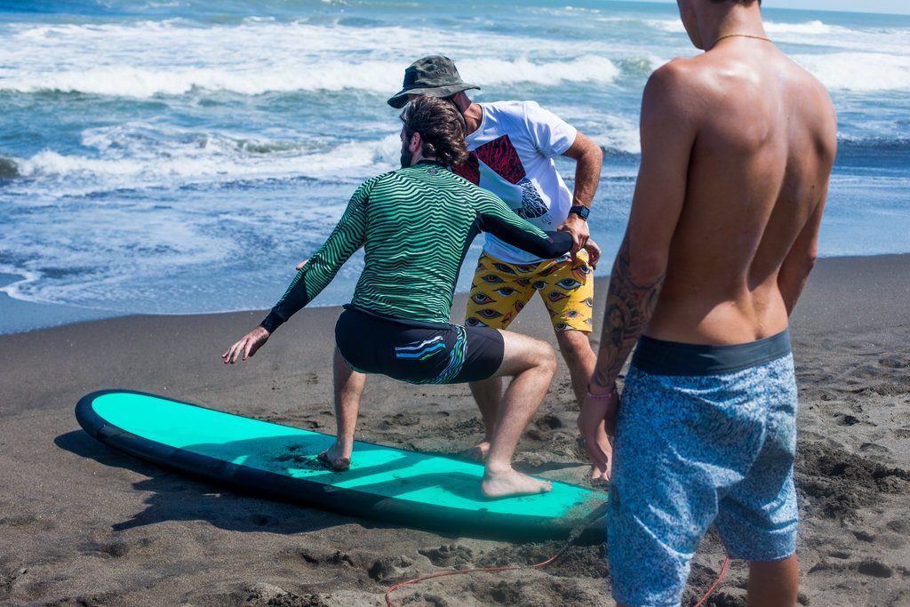 Conquering the sand before the sea | © Luke Forgay/Volcom