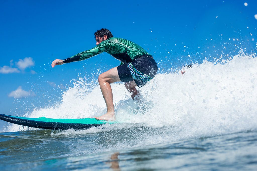 I'm officially a surfer now | © Luke Forgay/Volcom