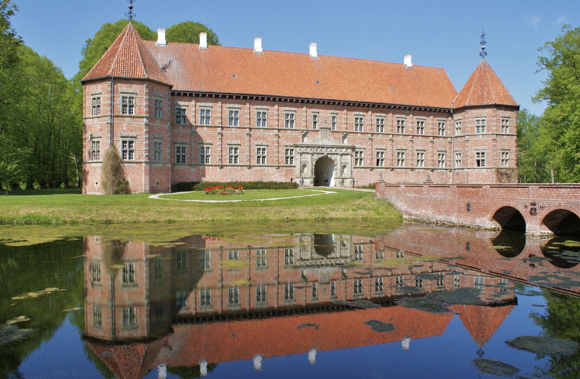 Дания замок Вальдемарс