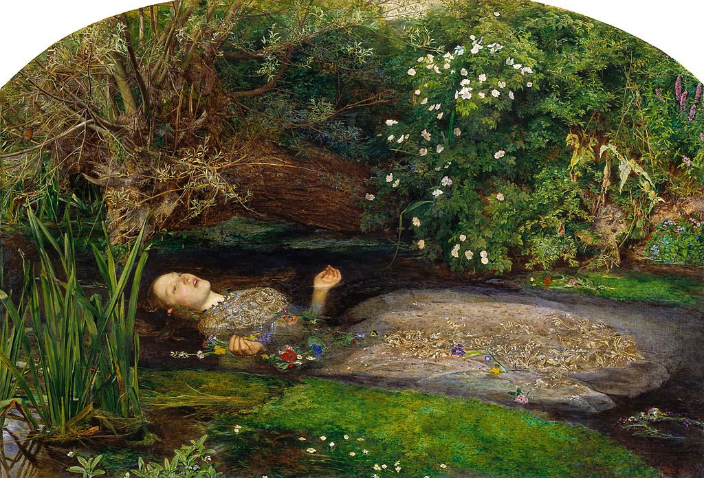 John Everett Millais, 'Ophelia' (1851) | WikiCommons