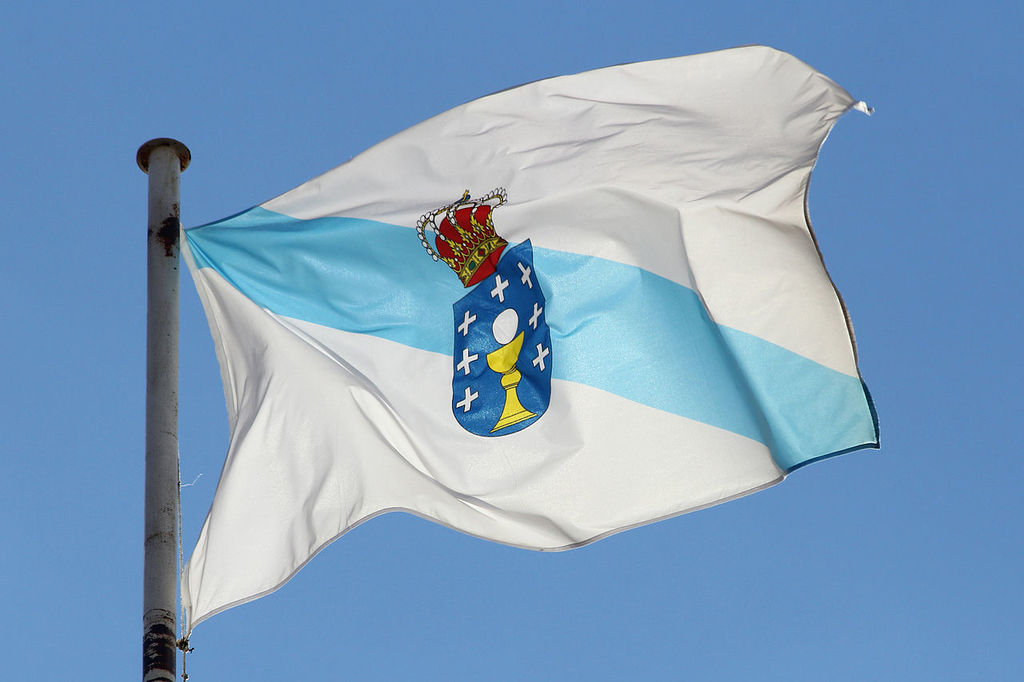 The Galician flag | ©Contando Estrelas / Wikimedia Commons
