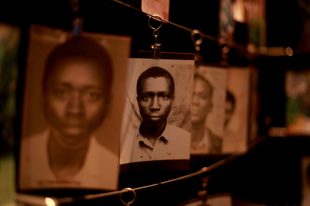 Photos at the Kigali Genocide Memorial