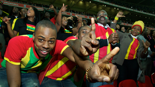 Black Stars supporters