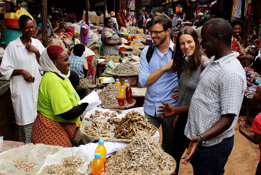 Market visit with Go Kigali
