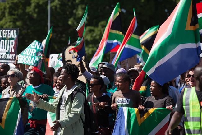 South Africans defending their values | © Aqua Images/Shutterstock