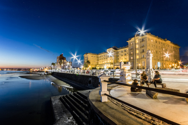 Piriapolis promenade