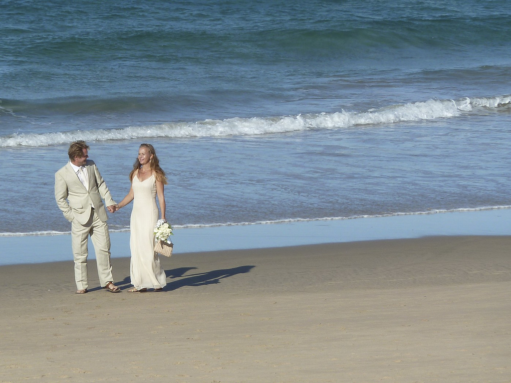 Beach wedding at Ponta do Ouro