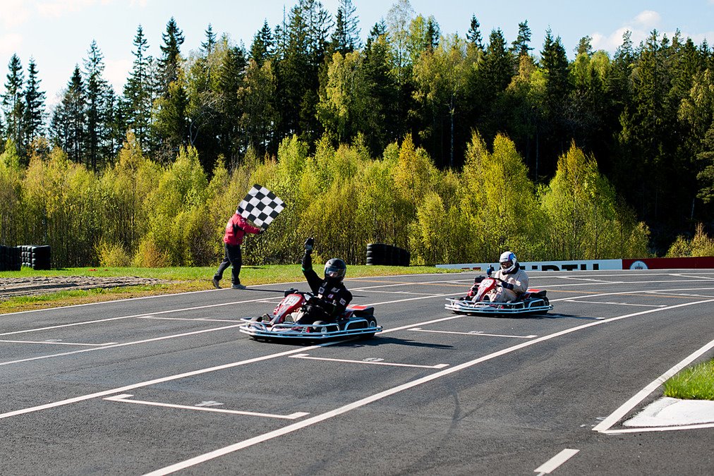 Karting at Rudskogen Motorsenter | Courtesy of Harald Huysman Karting AS