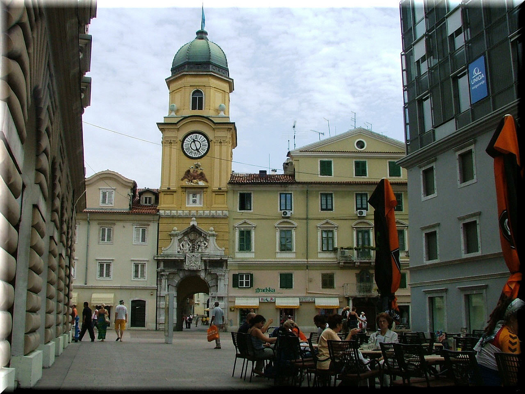 Rijeka City Clock Tower | © aaaaaaa107/Flickr