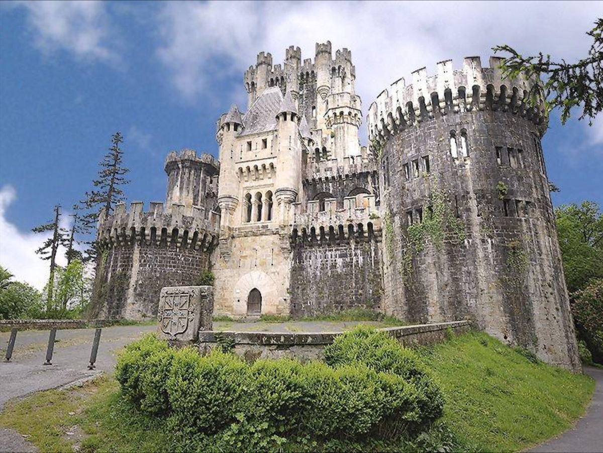 14 Век Испания замок Бутрон