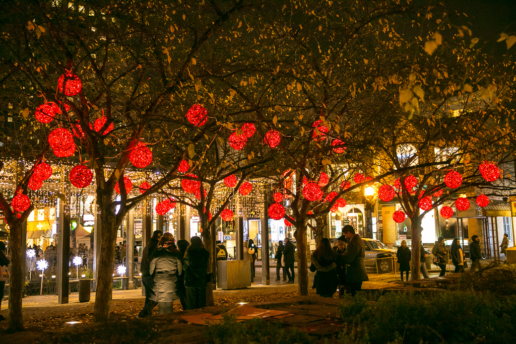 Christmas Lights | Courtesy of Bloor-Yorkville Holiday Magic
