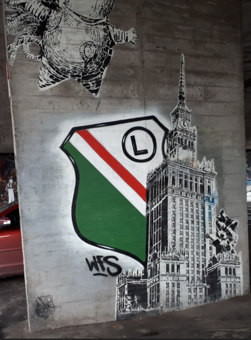 Legia Warsaw Mural