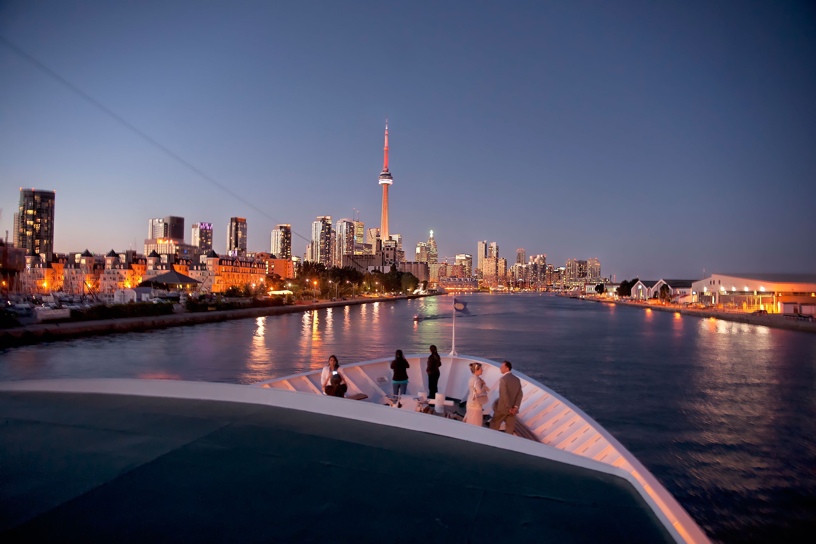 Cruising along Toronto's waterfront | Courtesy of Mariposa Cruises