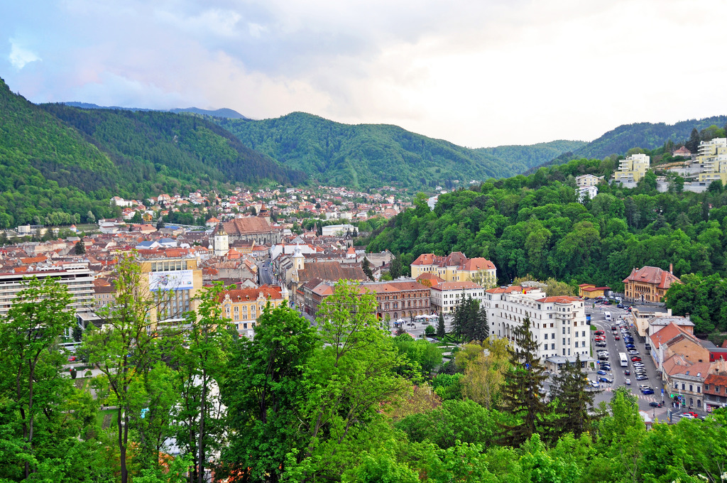 View from the Brasov Citadel