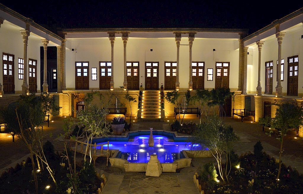 Yazdanpanah House courtyard | © Ali.kashani / Wikimedia Commons