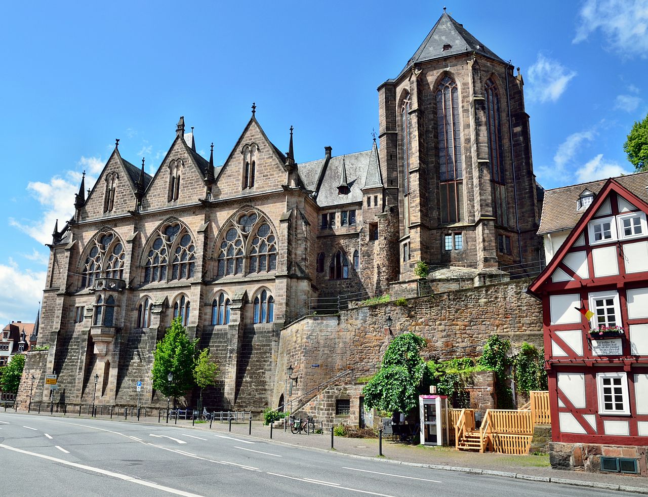 Old Marburg University building