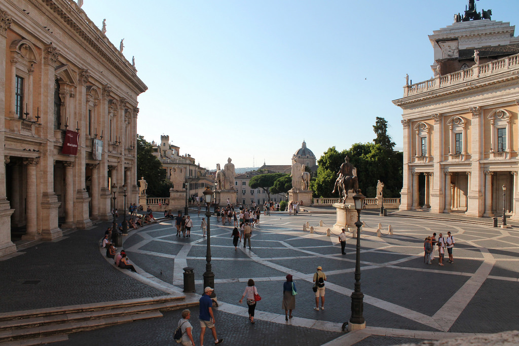 Piazza del Campidoglio and its Renaissance buildings | © Antonella Profeta/Flickr