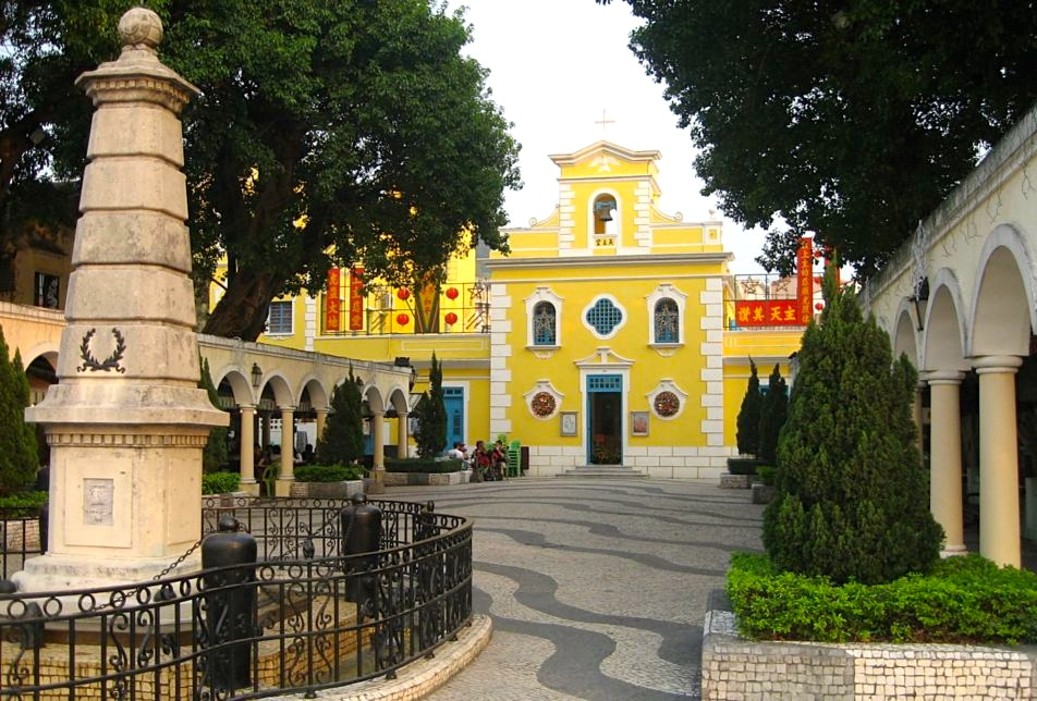 Macau_coloane_village_St Francis Xavier Church