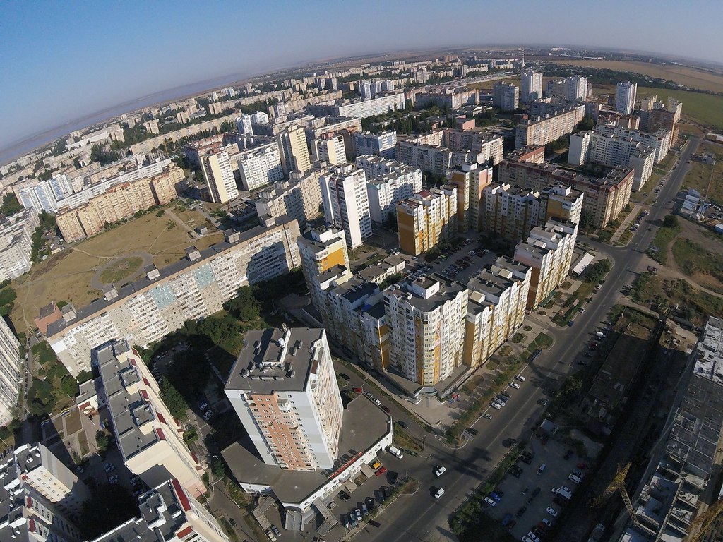 Aerial image of Kotovskogo Settlement