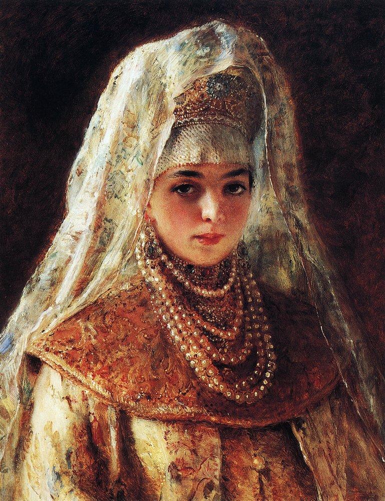 typical russian dress