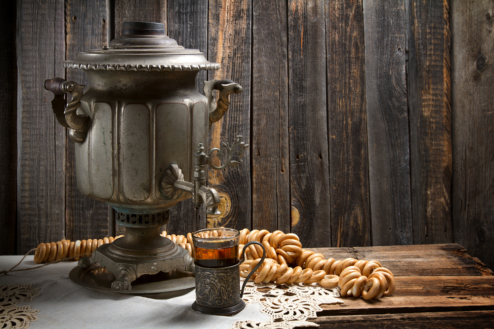 Russian tea making urns
