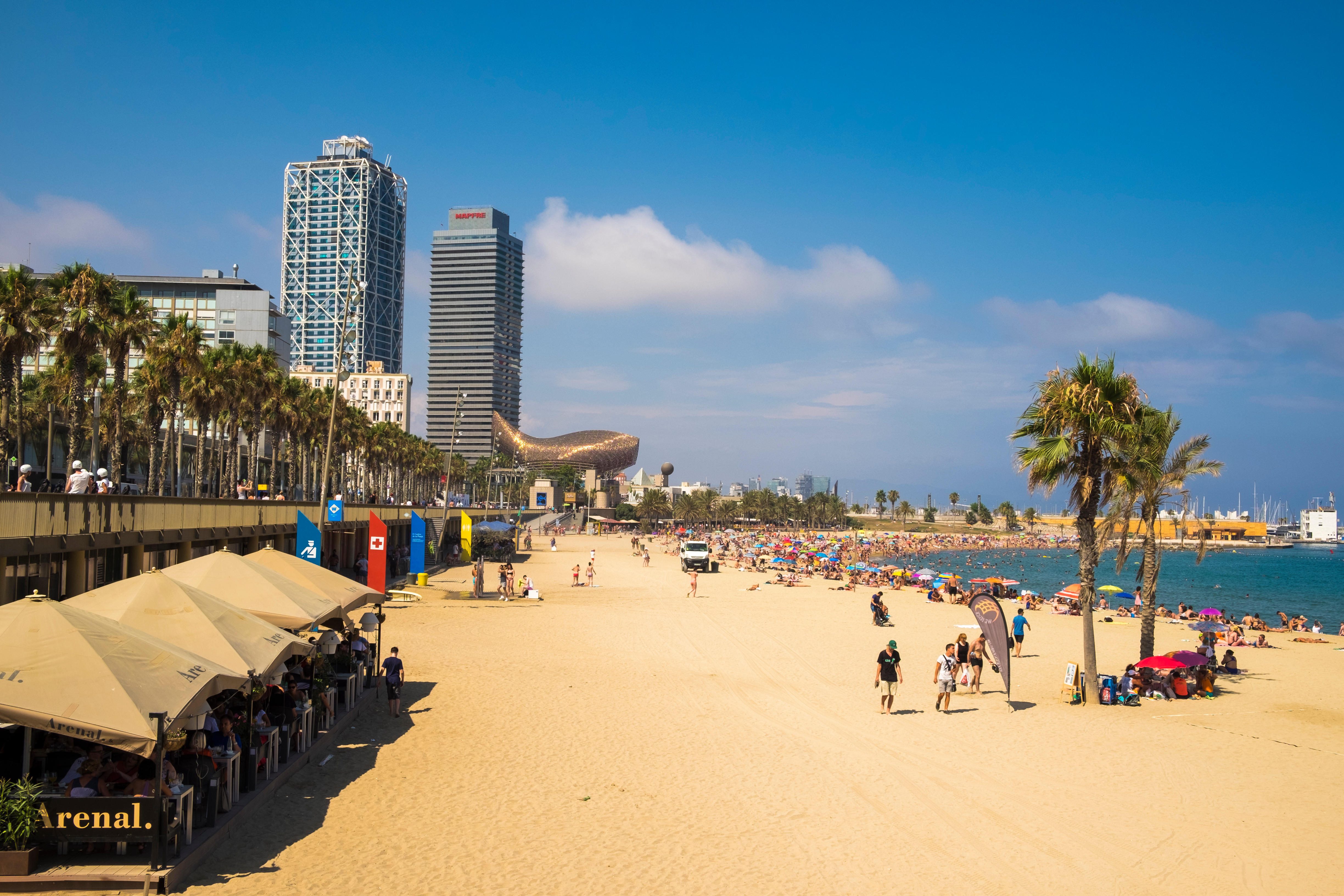 The Most Beautiful Beaches in Barcelona, Spain